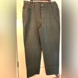 Ralph Lauren Dark Green Vintage Jeans